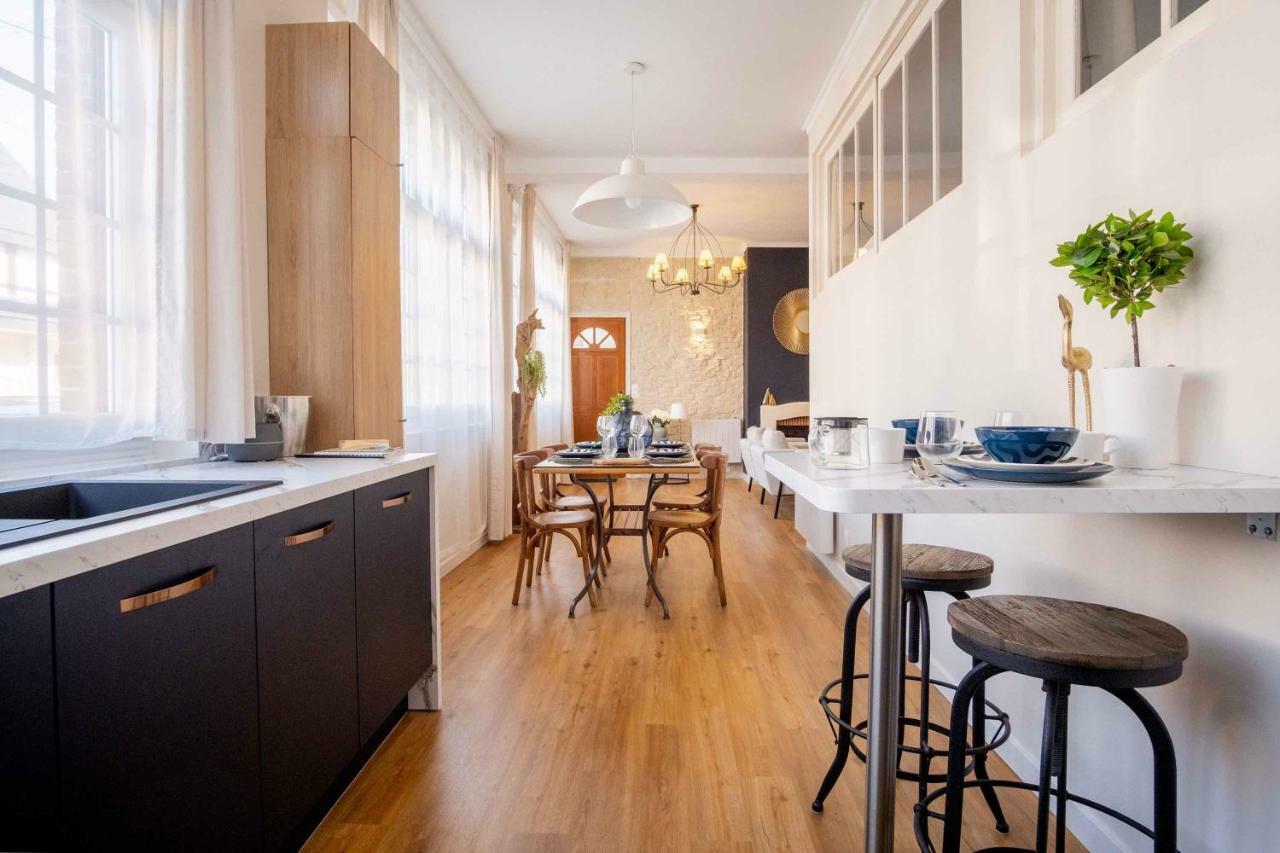 Elegant Appartement En Plein Coeur De Cabourg - Les Locations De Proust Buitenkant foto