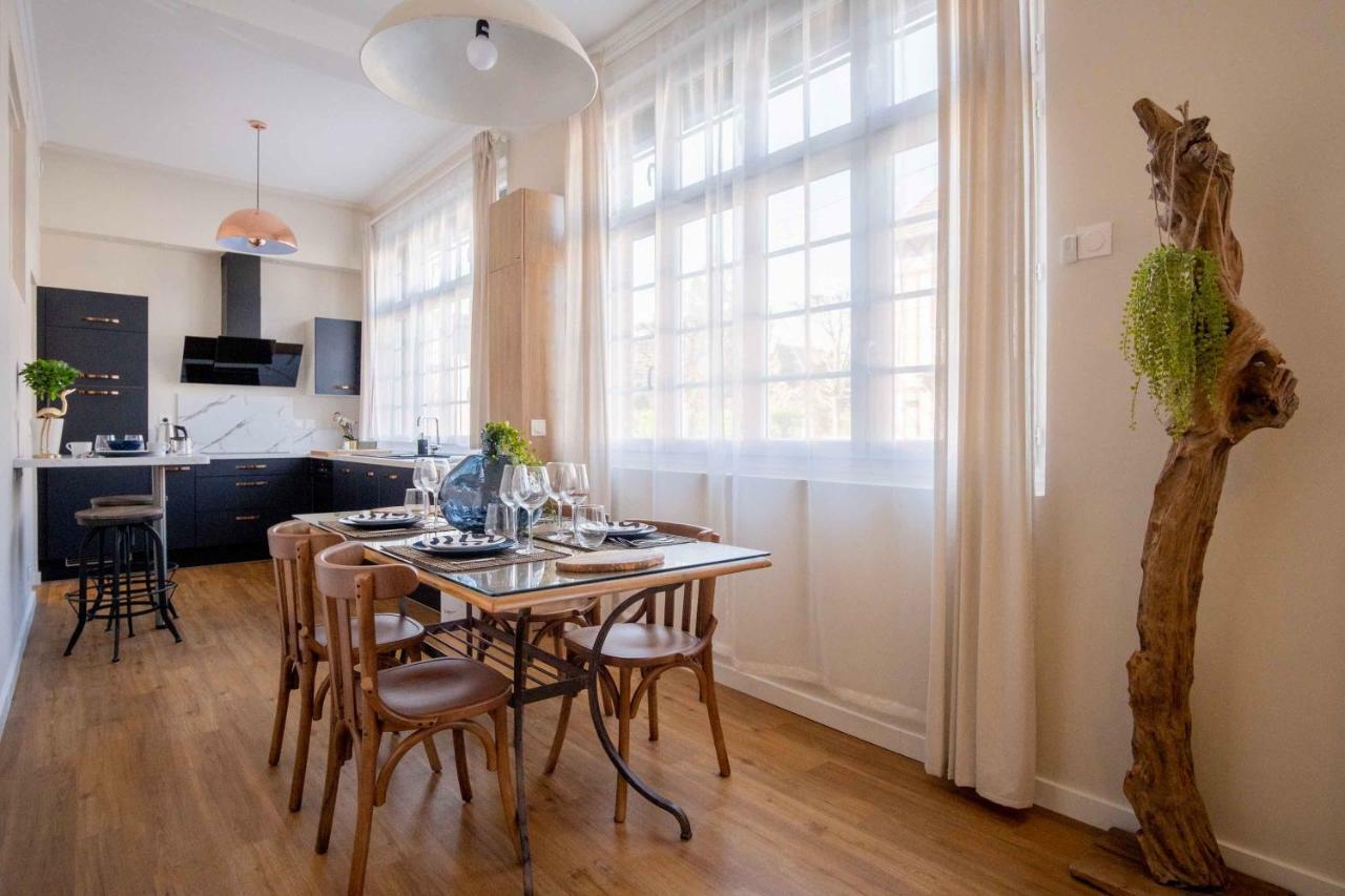 Elegant Appartement En Plein Coeur De Cabourg - Les Locations De Proust Buitenkant foto